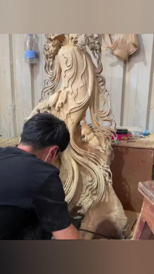 手工木雕视频